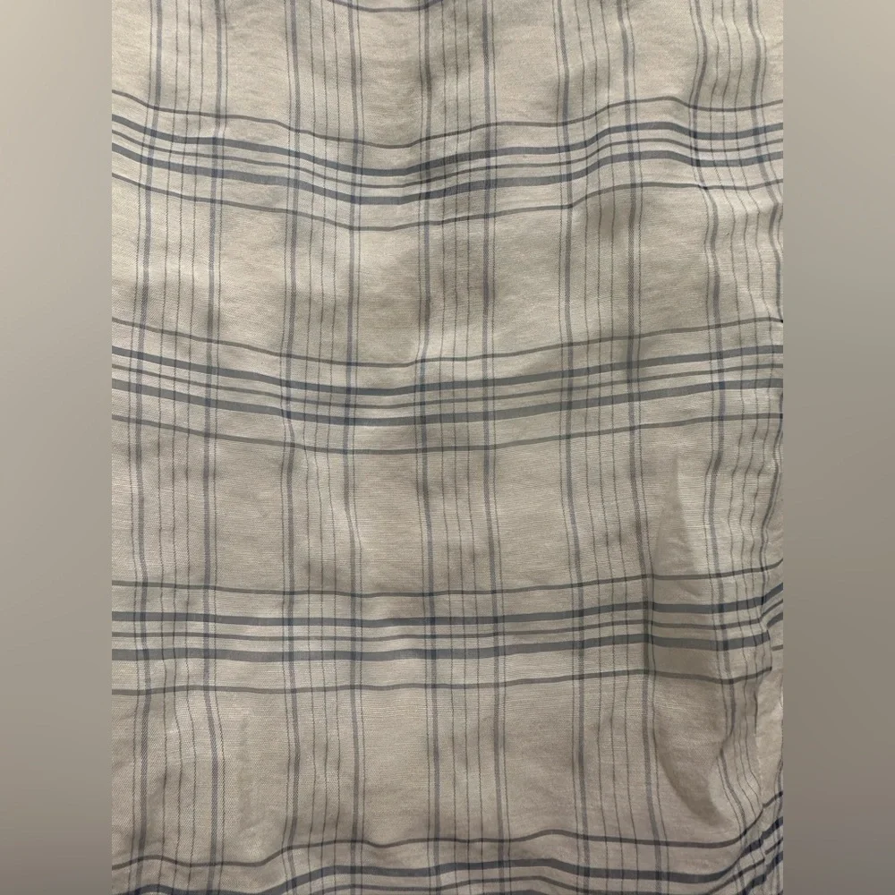 NWT Lulu’s “Plaid About You White Plaid Organza Side-Tie Skater Dress” !!!👗